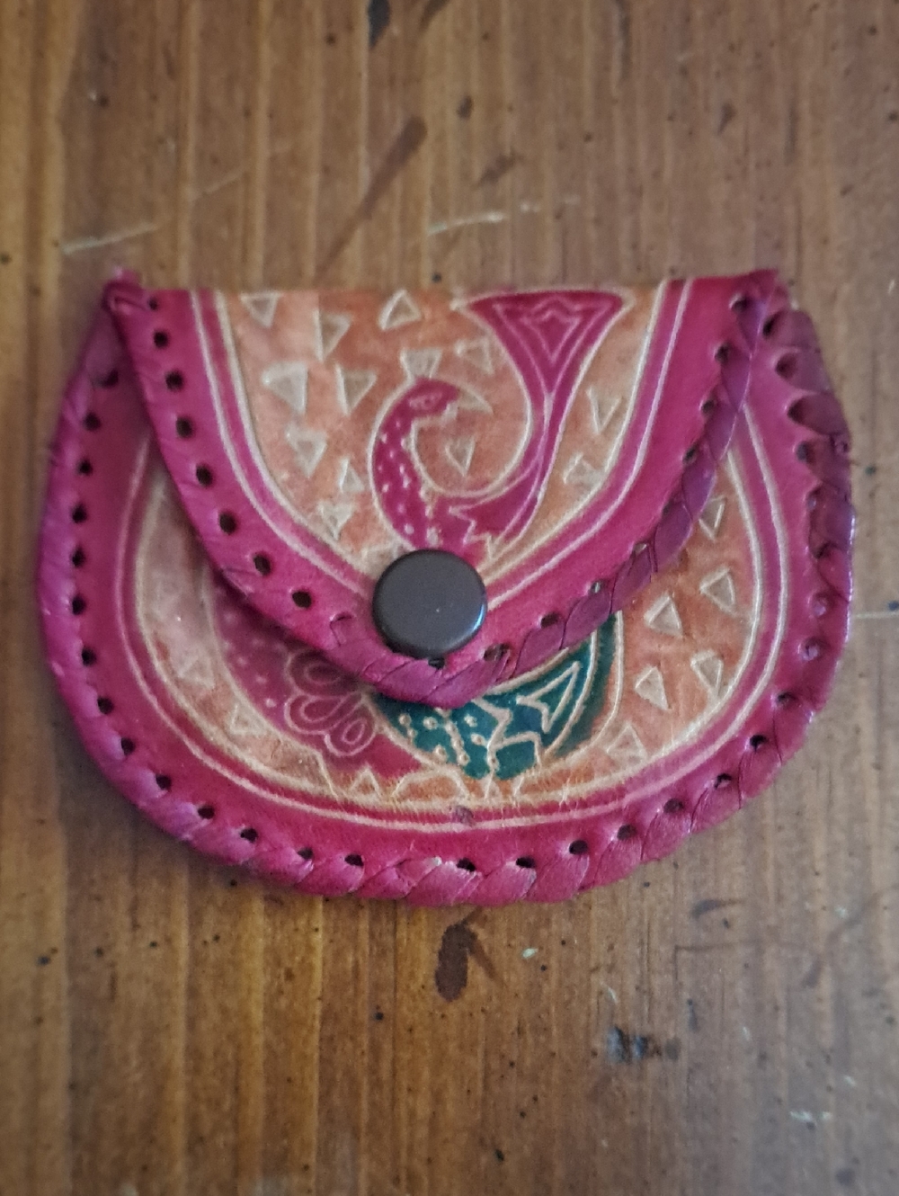 Vintage Leather Coin Purse